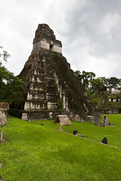 멋진 재규어 사원, tikal, 과테말라 — 스톡 사진