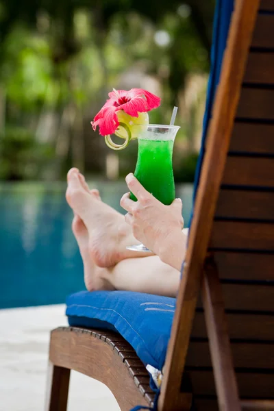 Cocktail tropicale — Foto Stock