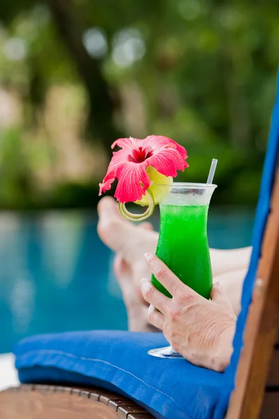 Cocktail tropicale — Foto Stock