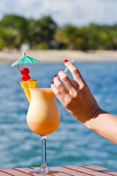 Pina colada — Stok fotoğraf