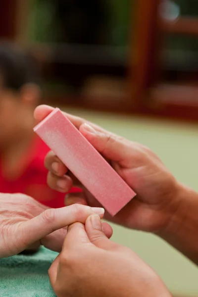 Manicure close up — Stock Photo, Image