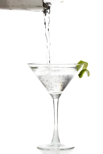 Ömlött a martini — Stock Fotó