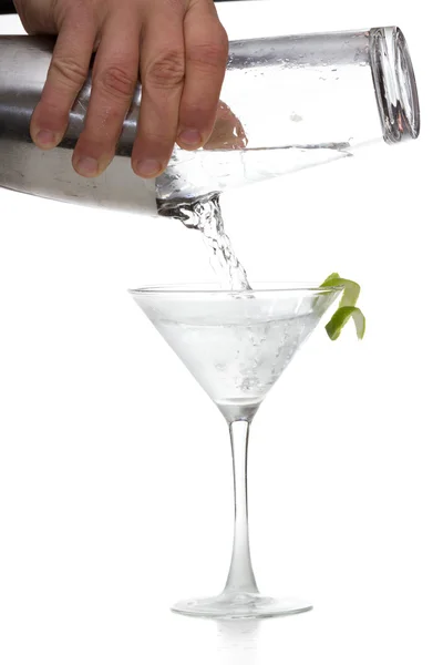 Verter un Martini — Foto de Stock