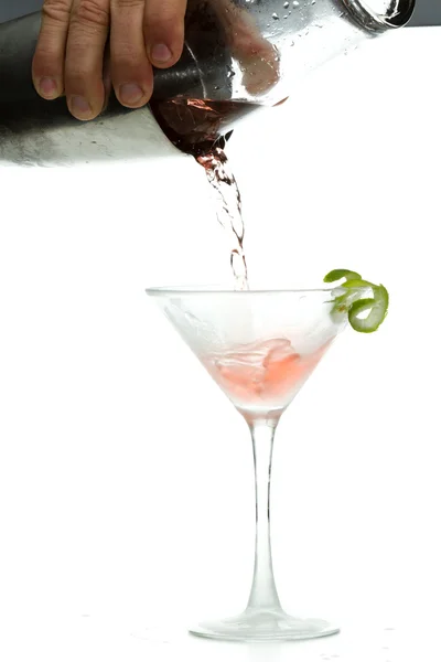 Pouring a cosmo — Stock Photo, Image