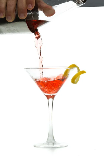 Pouring a cosmo — Stock Photo, Image