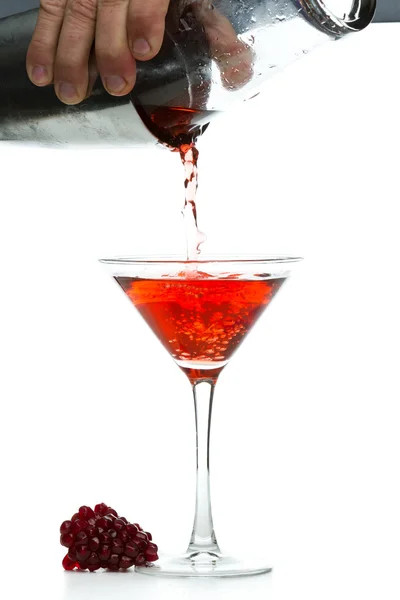 Martini de romã — Fotografia de Stock