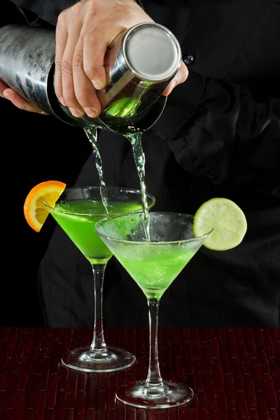 Bar tending — Stock Photo, Image