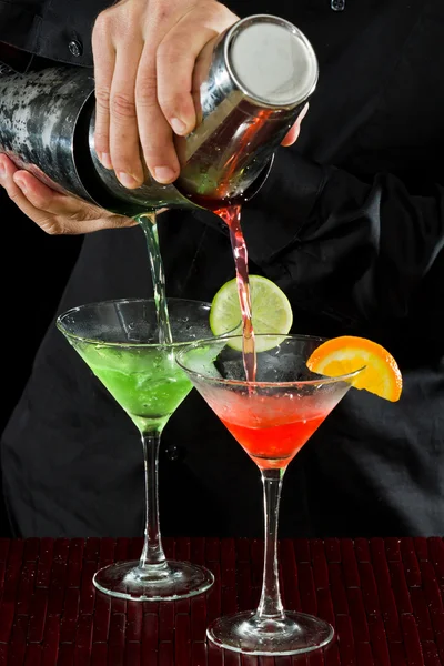 Bar tending — Stock Photo, Image