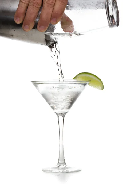 Ömlött a martini — Stock Fotó