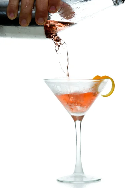 Pouring a cosmo — Stock Photo, Image