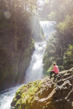 Gelin veil falls, oregon 