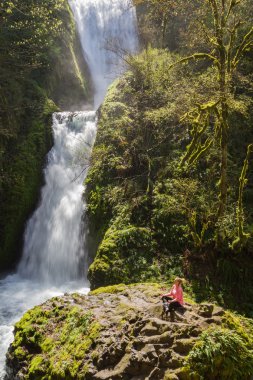 Gelin veil falls, oregon 