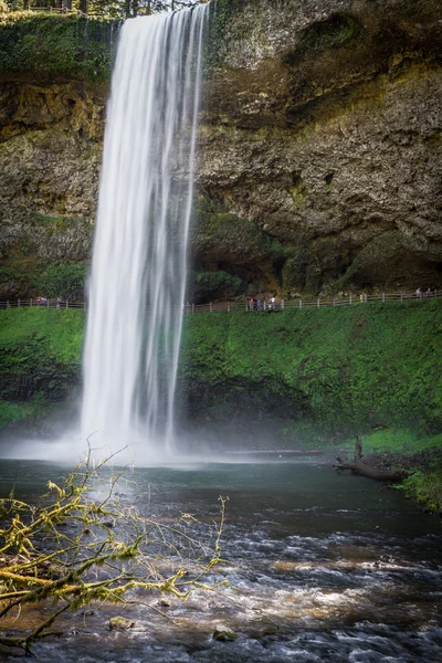 Cascate lago d'argento — Foto Stock