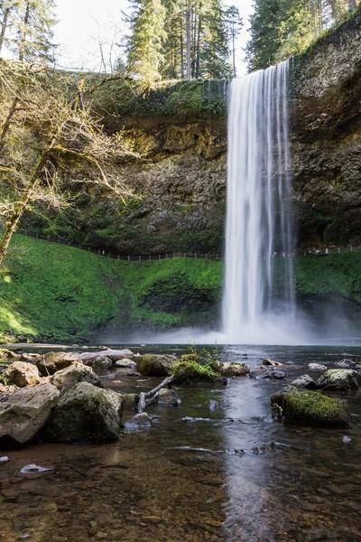 Stříbrné jezero spadá — Stock fotografie