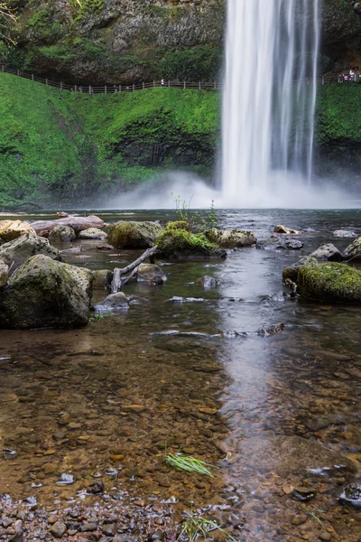 Cascate lago d'argento — Foto Stock