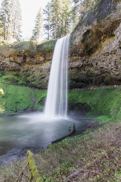 Cascate lago d'argento — Foto Stock