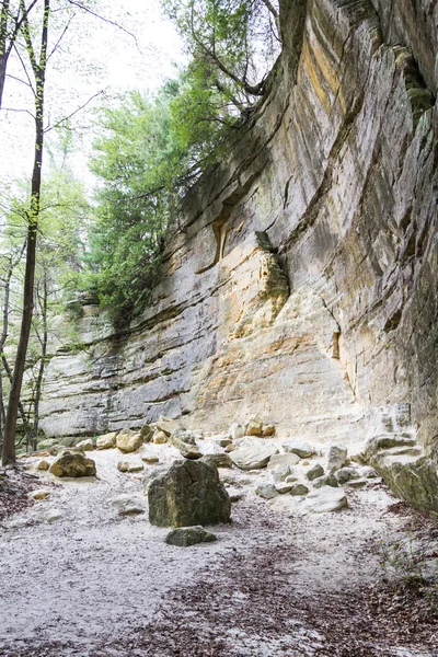 Zandstenen rotsen — Stockfoto