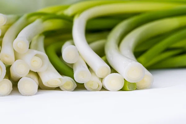 Lauch oder grüne Zwiebeln — Stockfoto