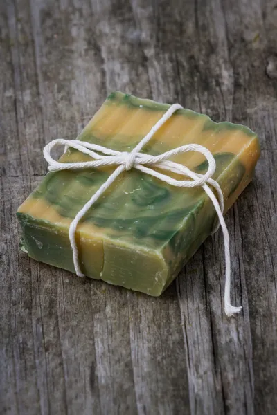 Hand made organic soap — Stock Photo, Image