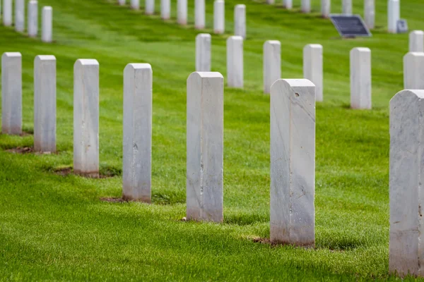 Vojenský hřbitov — Stock fotografie