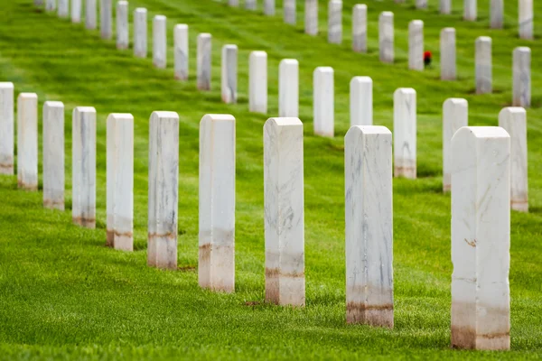 Cimitero militare — Foto Stock