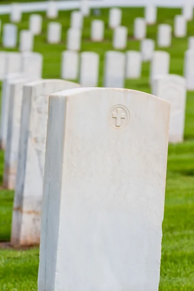 Cimitero militare — Foto Stock