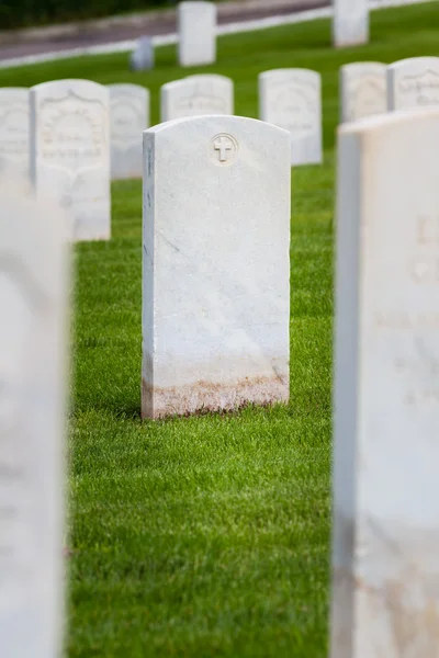 Military graveyard — Stock Photo, Image