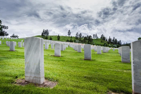 Military graveyard — Stock Photo, Image