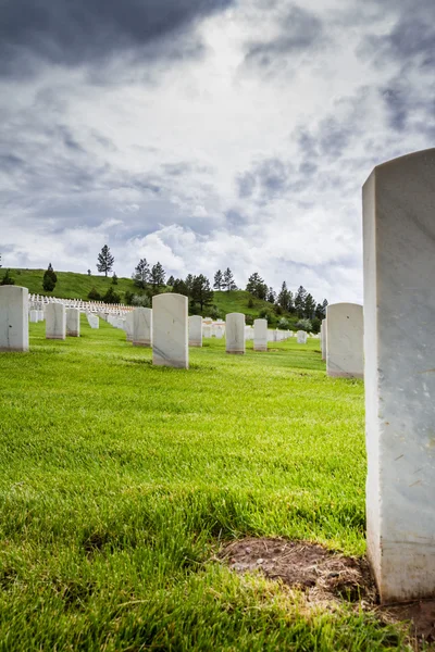 Cimitero militare — Foto Stock