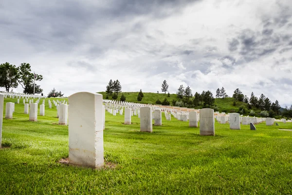 Cimitero militare — Foto Stock