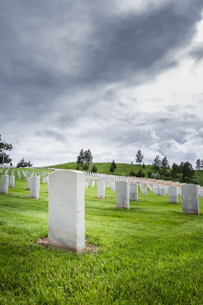 Військові кладовище — стокове фото