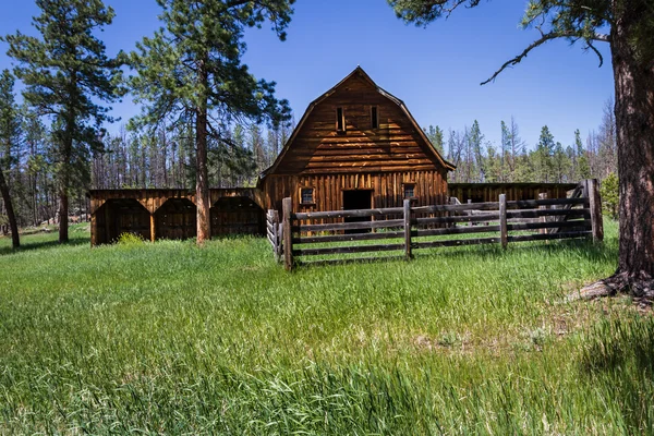 Gammal bondgård i south dakota — Stockfoto