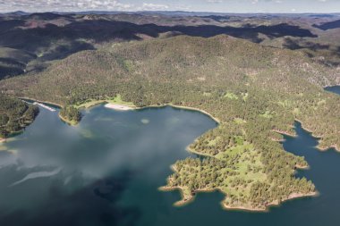 Sheridan Gölü, havadan görünümü