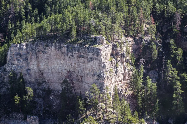 Vista aérea del terreno rocoso en Dakota del Sur —  Fotos de Stock