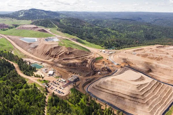 Open pit mine — Stock Photo, Image