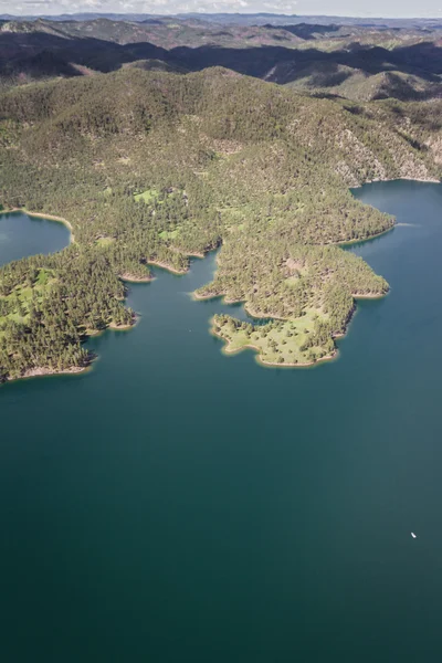 谢里丹湖，鸟瞰图 — 图库照片