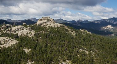 black Hills havadan görünümü