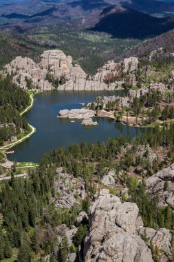 Sylvan Gölü, havadan görünümü