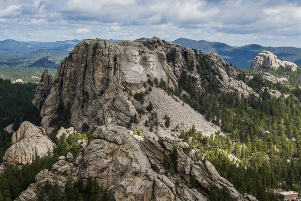 Rushmore Dağı havadan görünümü — Stok fotoğraf