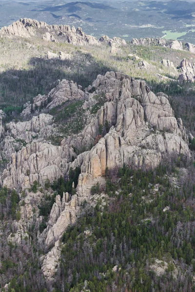 Formacji granitowych w black hills — Zdjęcie stockowe