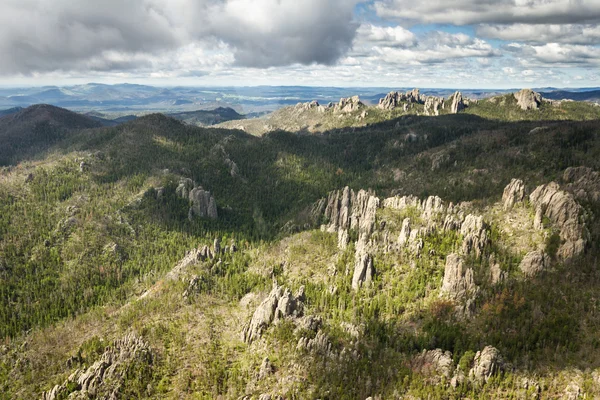 Formazioni di granito nelle Colline Nere — Foto Stock