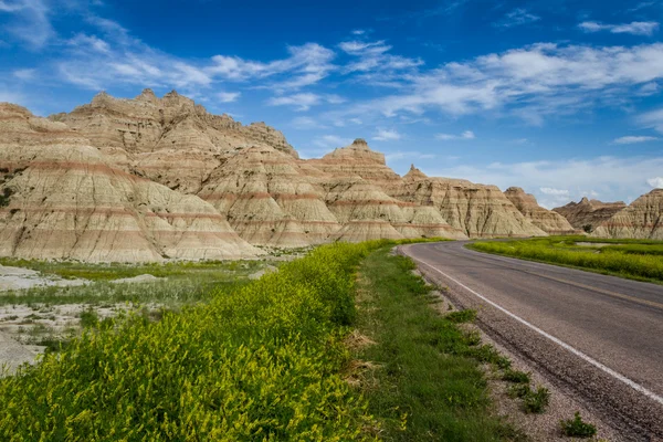 Viajando pelas Badlands, Dakota do Sul — Fotografia de Stock