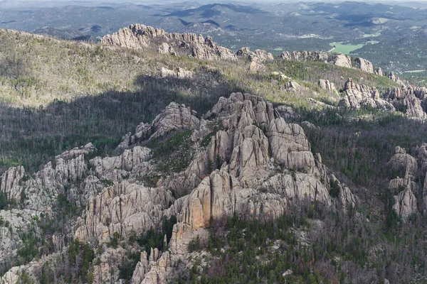 Formazioni di granito nelle Colline Nere — Foto Stock