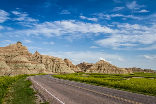 Viajando pelas Badlands, Dakota do Sul — Fotografia de Stock