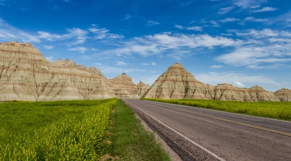 Viajando pelas Badlands, Dakota do Sul — Fotografia de Stock