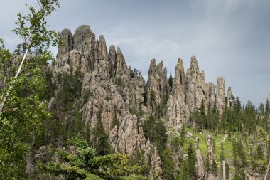 Güney Dakota'da granit oluşumları