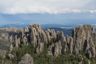 Güney Dakota'da granit oluşumları