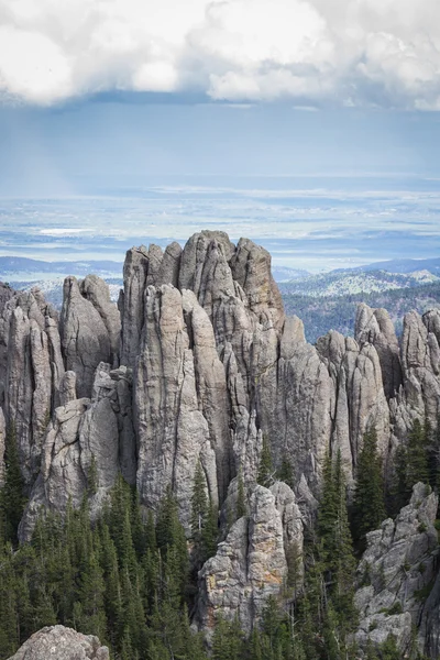 Formazioni granitiche nel Dakota del Sud — Foto Stock