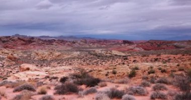 4k time-lapse of storm clouds moving across Lake Mead near Las Vegas, Nevada