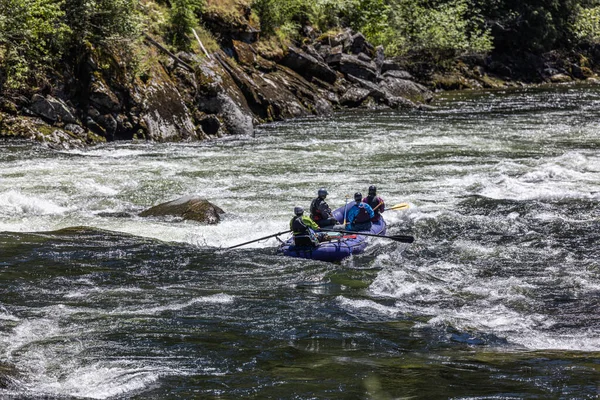 Koskia Idaho États Unis Juin 2022 Rafters Profitant Des Hautes — Photo